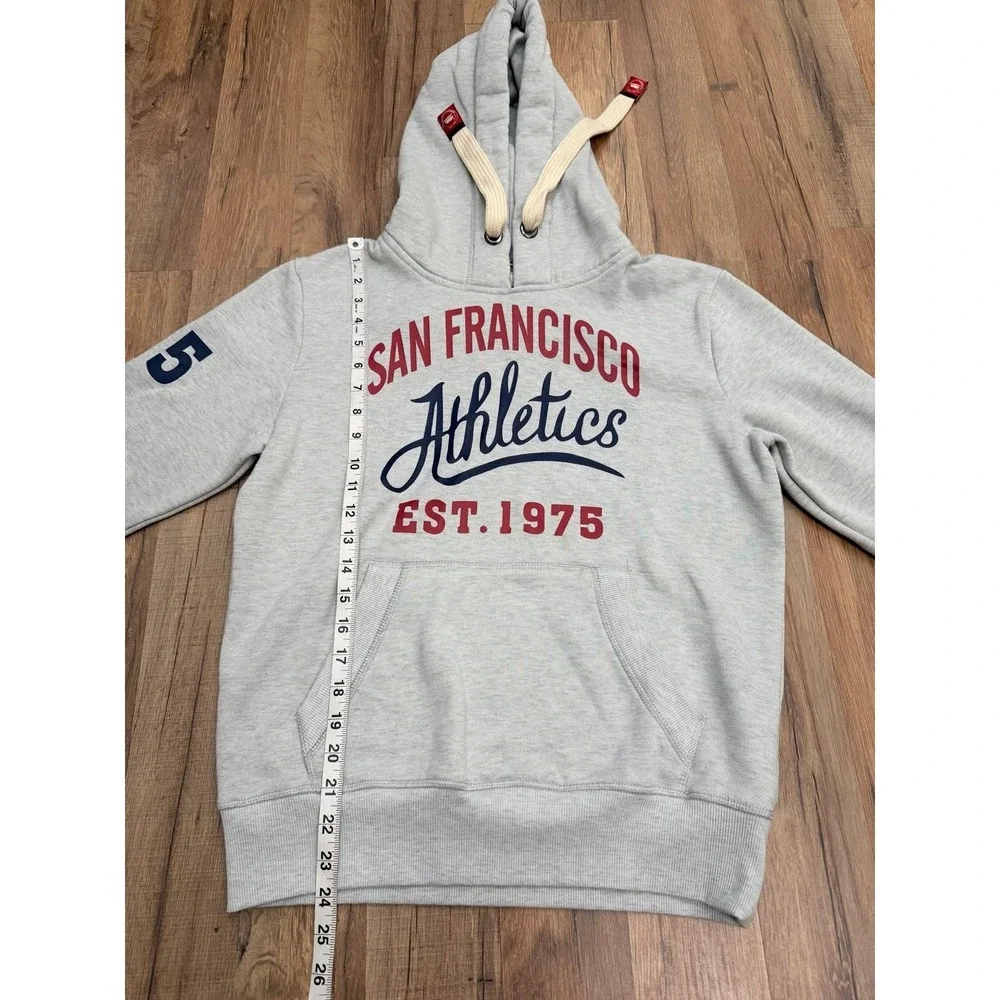 San Francisco Athletics‎ Kids Hoodie Gray California Citywear Est 1975 Youth S